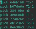 Vorgeschlagene Commits